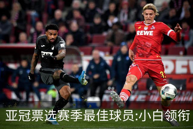 亚冠票选赛季最佳球员:小白领衔 奥古比埃拉上榜